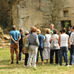 Journées européennes du patrimoine 2019 Coetcandec, guide et visiteurs JEP