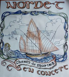 Affiche chants de marin Nordet