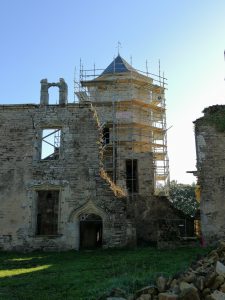 La tour du Château de Coëtcandec en 09/2022