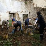 Coetcandec, chantier du samedi, bénévoles